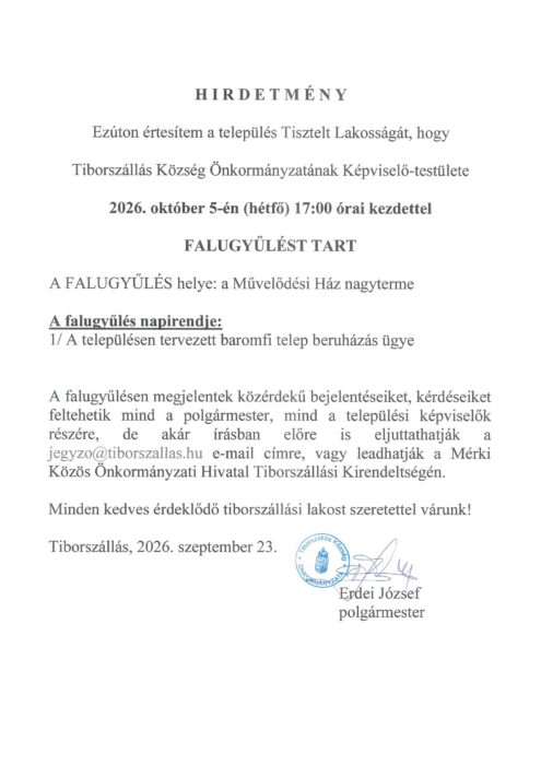 Falugyűlés